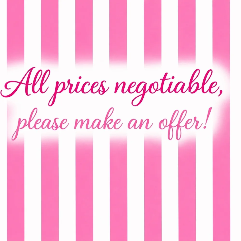 Pink Striped Party Banner
